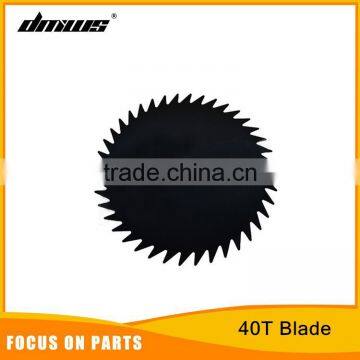 Top Fast Cutting Spped Grass Cutter Parts Brush Cutter 40T Metal Blade