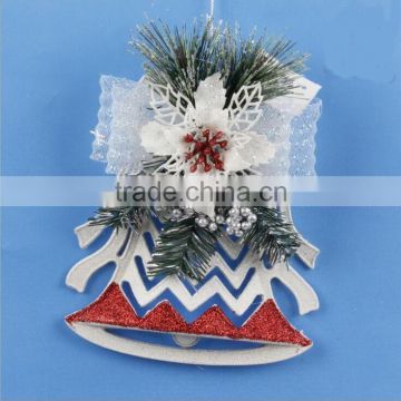 New Arrival Christmas Tree Ornaments White Christmas Decorations Tree Hanging Plastic Jingle Bells
