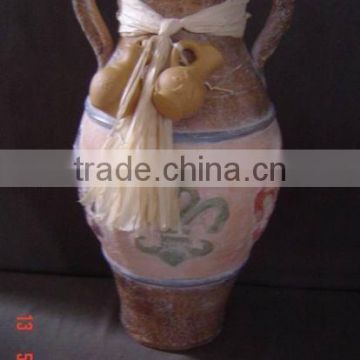 Clay Ceramic Vase, flower pot,PLANTER