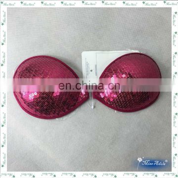 Missadola seamless nude bra underwear strapless sexy rose paillette lingerie ( YD-LD-HY8127B )