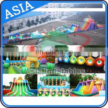 Inflatable Obstacle Course, Kids And Adult Inflatable Obstacle Course For Amusement Park