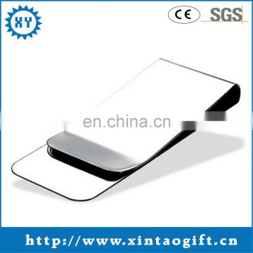 Stainless steel material 55*25mm blank money clip
