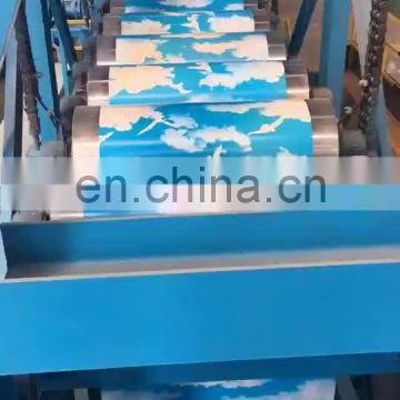 Prepainted galvanized steel coil PPGL GI PPGI color coated steel coil In shandong china