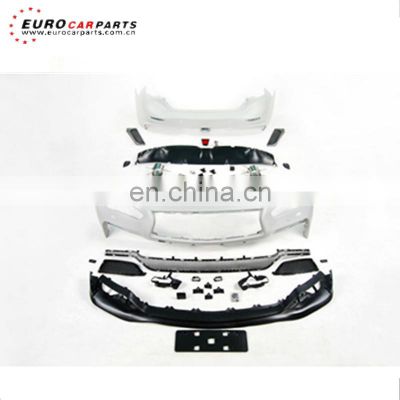 Q50 body kits fit for q50 eau rouge style PP q50 body kits front bumper rear bumper with tips grille