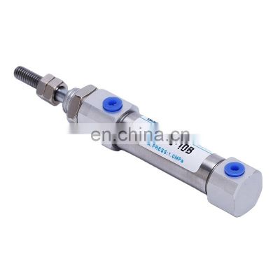Hot Sale CJ2 Series Piston Rod Mini Small Stainless Steel Linear Motion Round Type Pneumatic Telescoping Air Cylinder