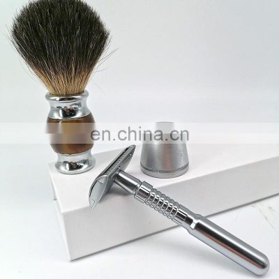 Hot Sell Men And Women Metal Safety Razor Warrior Middle Handle Style Shaving Razor