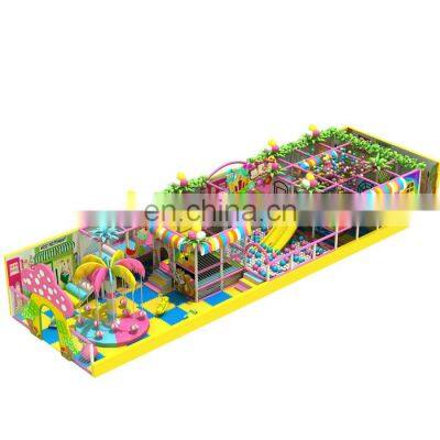Colorful Entertainment Indoor Playground Equipment , Kids Soft Indoor Playground