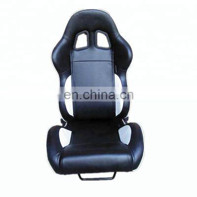 JBR-1031 Adjustable Car Racing Seat PVC leather racing simulator sport car seats