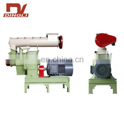Small Mobile Flat Die Wood Pellet Making Machine for Processing Factory