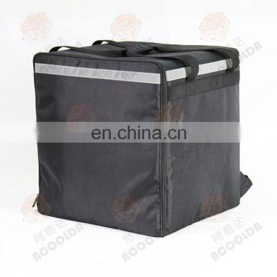 Large insulated  cake takeaway box freezer backpack fast food pizza delivery bag