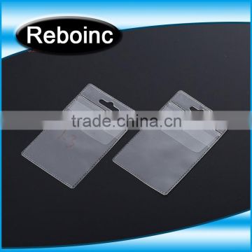 Transparent PVC packing bag with zipper handle