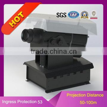 High luminous import HID advertisement projector