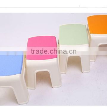 mutil-color plastic stool square shaped stool
