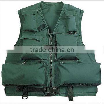 100% polyester work vest pfd wholesale