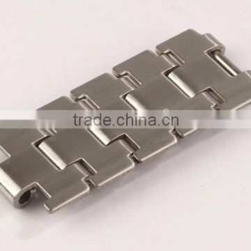 Conveyor chain transition belt slat top stainless steel chain for table top chain conveyor