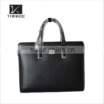 Hot Sale Coffee Handbag Classical Leather Briefcase For Men