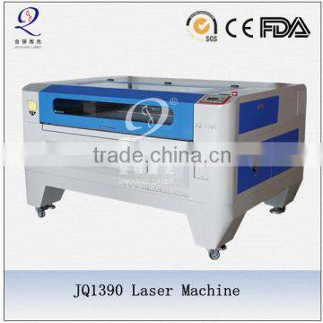 JQ1390 laser cutting machine for cutting fabric