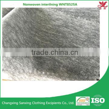Interlining fabric nonwoven fusible interlining WNT8525A