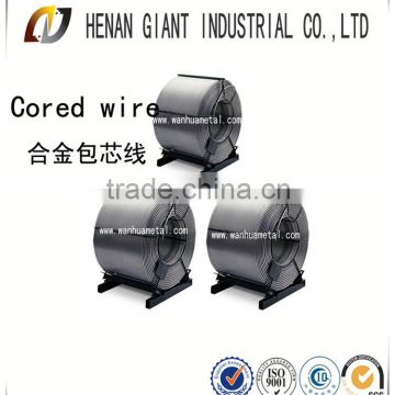 Calcium siliocn Cored wire with tray