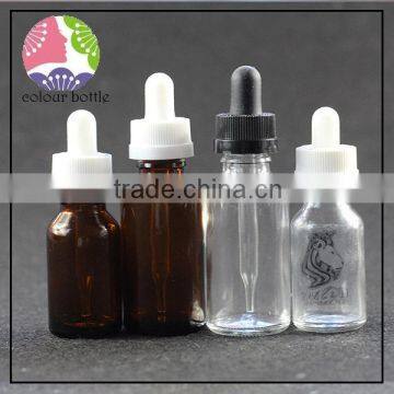 OEM manufacturer e liquid empty bottles 5ml 10ml 15ml 20ml 30ml 50ml 100ml empty essential oil glass dropper bottles