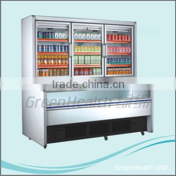 GHB-30 supermarket produce coolers freezer canton factory