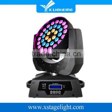 new 2017 wedding Dj zoom wash 36*18w led moving head light price