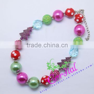 Hot Sale Yiwu Cordial Design Beaded Jewelry Handmade Necklace, Beaded Necklace, Christmas Tree Necklace