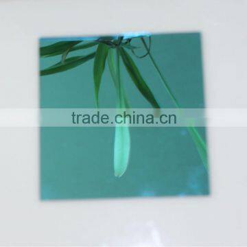 1.5mm Ocean blue colored mirror glass