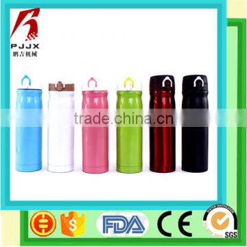 New design lid double wall eco-friendly stainless steel vacuum water bottle