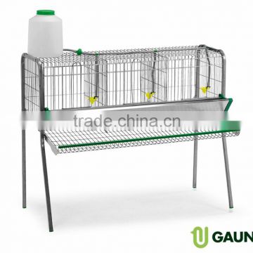 Battery for laying hens 3 compartments