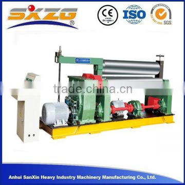 Mechanical used roll plate bending machine with 3 drive rolls