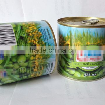 400g 425ml best of quality canned green peas for RUSSIA,ARMENIA,KAZAKHSTAN,GEROGIA