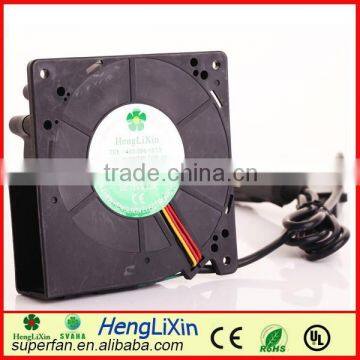 120mm dc small blower fan dc 12v fan boiler blower fan