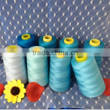 Spun Yarn Type and Dope Dyed Polyester Sewing Thread