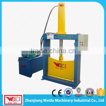 Good price automatic Rubber Sheeting Cutter vertical hydraulic rubber bale cutter