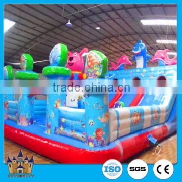 Slide Inflatable Bouncer , Inflatable Bouncy Castle , Dry Inflatable Slide for Sale