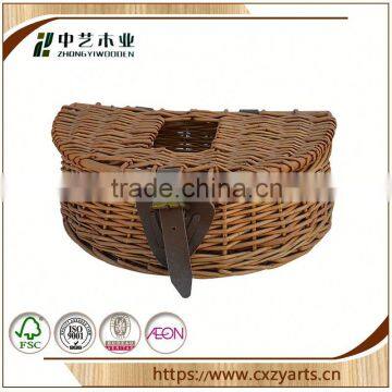 on sale Unique designed wall mounted storage wicker basket storage