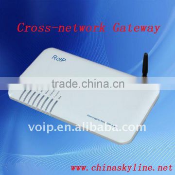 RoIP 302M,with sip server for voice communication between voip,radio and gsm network,Cross network gateway /free roaming