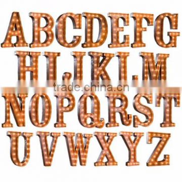 stylish Industrial furniture alphabets,beautiful fashional restaurent alphabet design