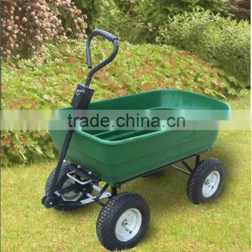 four-wheeled pull cart, hand pull wagons,