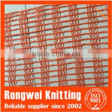 orange plastic warning safety net,construction safety net