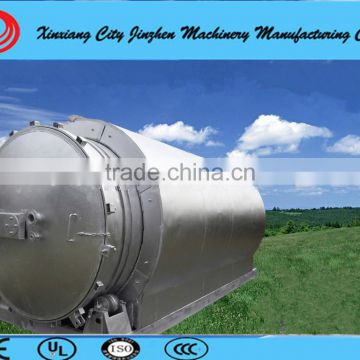 continuous pyrolysis plant manufacturer for scrap tire and rubber by Xin xiang Jin Zhen