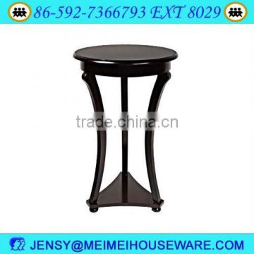 unique wood round coffe table
