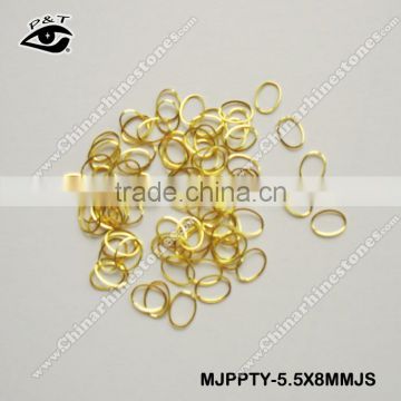 5.5x8mm tiny oval hole studs for nail art