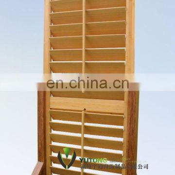 Bamboo shutters