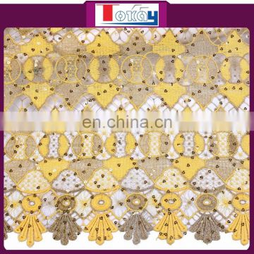 Fashion african soluble african french lace