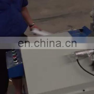 UPVC windows making machine mullion v shape cutting saw