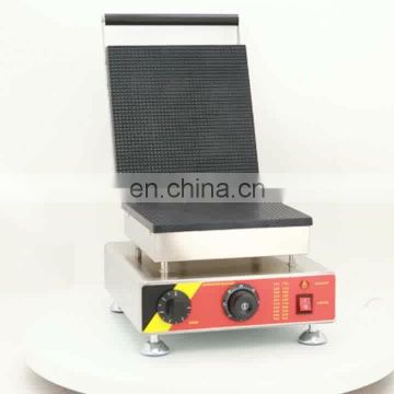 Commercial waffle cone maker and stroopwafel machine with waffle iron
