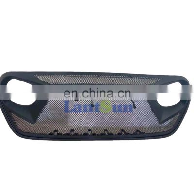 JL1235 Grill Car Accessories ABS Led Grill Auto Exterior Modified Front Grill Fit For Jeep W rangler JL 18+