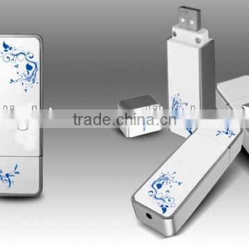 USB electronic lighter rechargeable with memory function